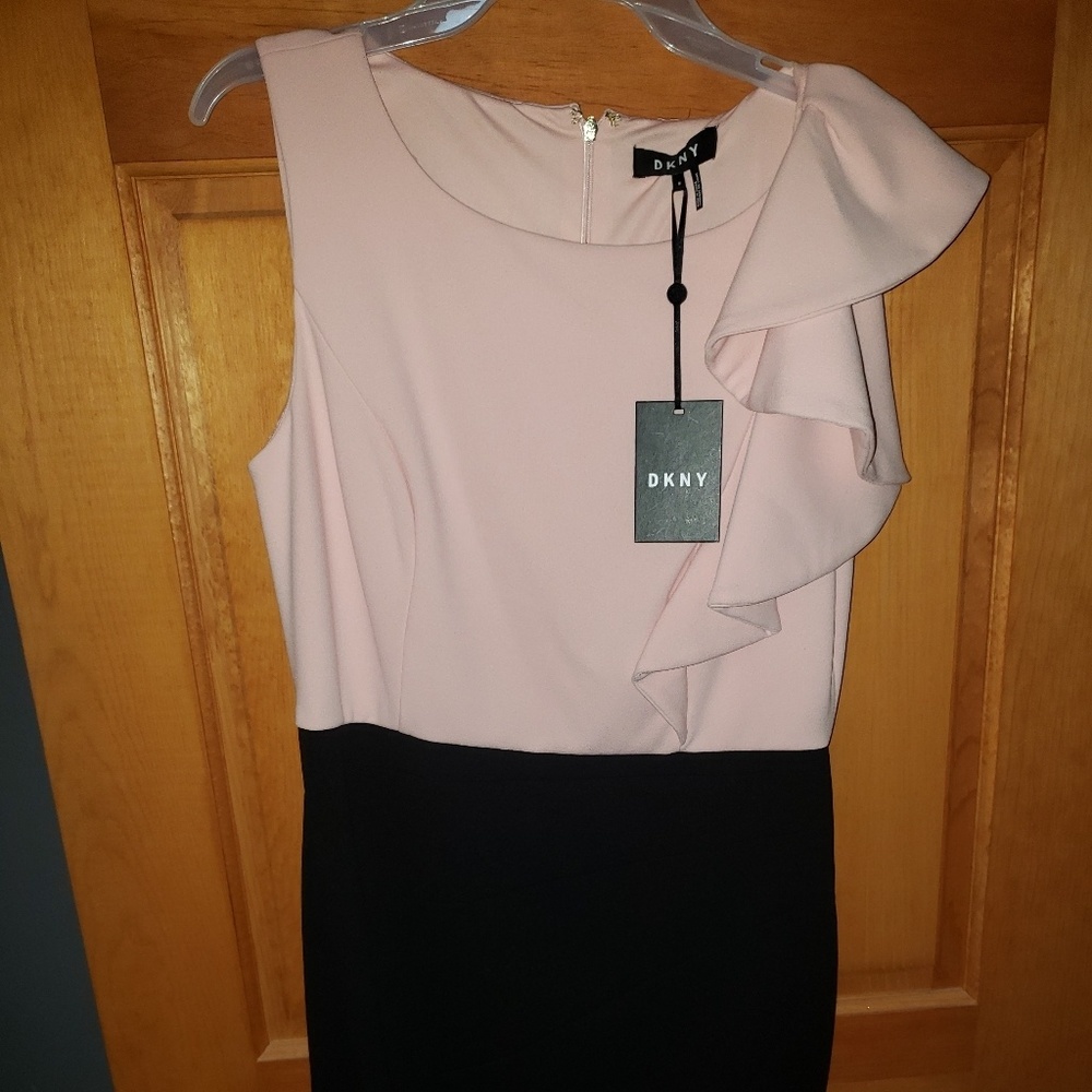 Pretty black and pink dress